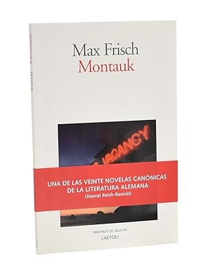 Seller image for MONTAUK. UNA NARRACIN for sale by Librera Monogatari