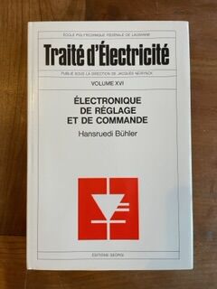 Traité d'électricité. V. XVI