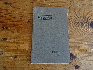 POMPES BRIAU Album-Tarif N° 20 Edition 1932