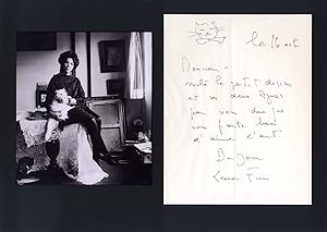 Leonor Fini Autograph | signed sketches / art
