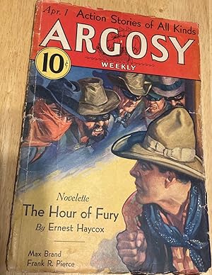 Immagine del venditore per Argosy April 1, 1933 Volume 237 Number 3 venduto da biblioboy