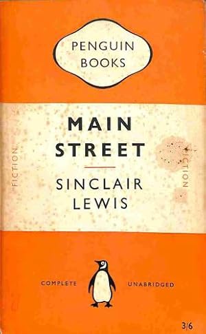 Seller image for Main Street: The story of Carol Kennicott for sale by WeBuyBooks 2