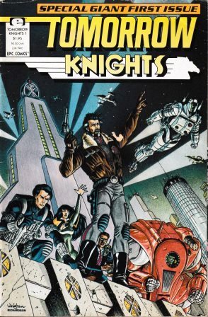 Bild des Verkufers fr Tomorrow Knights: Vol 1 #1 - June 1990 zum Verkauf von bbs