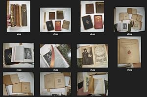 5 Antique Vintage Old Books Classic For Artist Crafters Makers Paper Scrap, Lot K