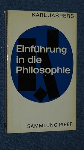 Bild des Verkufers fr Karl Jaspers: Einfhrung in die Philosophie. zum Verkauf von Versandantiquariat Ingo Lutter