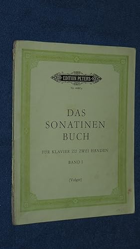 Bild des Verkufers fr Das Sonatinen Buch fr Klavier zu zwei Hnden.Edition Peters,Nr. 4680a. zum Verkauf von Versandantiquariat Ingo Lutter