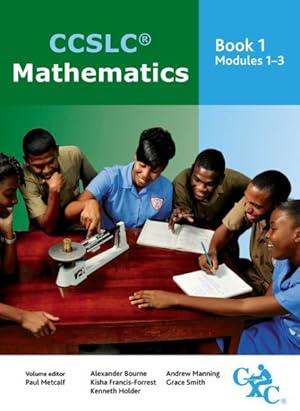 Imagen del vendedor de CCSLC Mathematics : Book 1, Modules 1-3 a la venta por GreatBookPrices