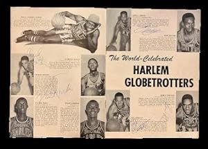 1954-55 Official Souvenir Program Yearbook of the Harlem Globetrotters