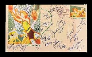 First Day Cover Autographed by the 1994 National Team