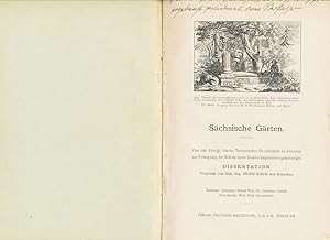 Sächsische Gartenkunst (Dissertation, Teilabdruck)