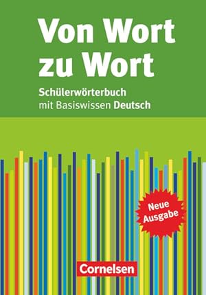 Image du vendeur pour Von Wort zu Wort - Neue Ausgabe: Wrterbuch fr Lernende - Flexibler Kunststoff-Einband mis en vente par Express-Buchversand