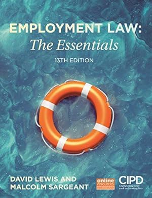 Bild des Verkufers fr Employment Law: The Essentials zum Verkauf von WeBuyBooks