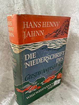 Bild des Verkufers fr Fluss ohne Ufer.Zweiter Teil.Band 1.Die Niederschrift des Gustav Anias Horn nachdem er neunundvierzig Jahre alt geworden ist zum Verkauf von Antiquariat Jochen Mohr -Books and Mohr-