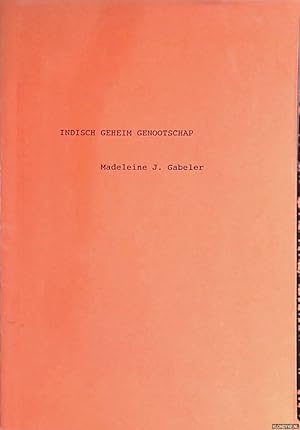 Seller image for Indisch Geheim Genootschap for sale by Klondyke