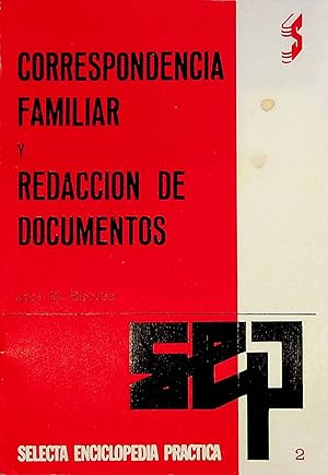 Imagen del vendedor de Correspondencia familiar y redaccin de documentos a la venta por Erase una vez un libro