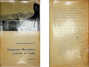 Imagen del vendedor de Gregorio Maran cuenta su vida a la venta por Erase una vez un libro