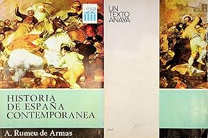 Bild des Verkufers fr Historia de Espaa Contempornea zum Verkauf von Erase una vez un libro