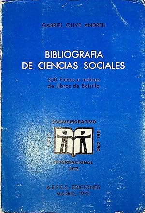 Bild des Verkufers fr Biblioteca de Ciencias Sociales zum Verkauf von Erase una vez un libro