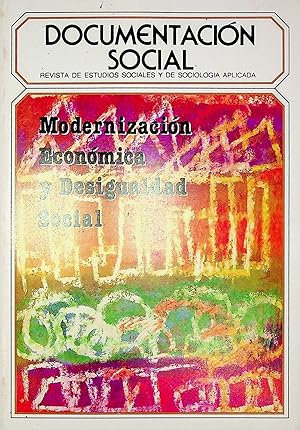 Seller image for Modernizacin Econmica y Desigualdad Social - Revista de Estudios Sociales y de Sociologa Aplicada- N88 for sale by Erase una vez un libro