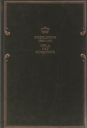 Bild des Verkufers fr Nobelpreis fr Literatur 1989-1991 ; 1., Cela : Ein Vagabund, 2., Paz : Suche nach einer Mitte, 3., Gordimer : Die endgltige Safari (3 Werke in einem Buch) zum Verkauf von Schrmann und Kiewning GbR