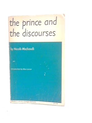 Seller image for The Prince and The Discourses for sale by World of Rare Books