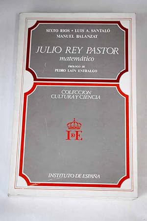 Julio Rey Pastor, matematico