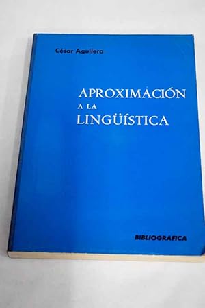 Imagen del vendedor de Aproximacin a la linguistica a la venta por Alcan Libros