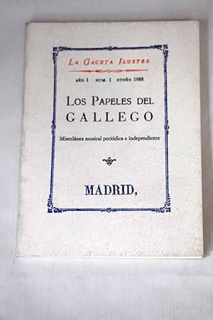 Bild des Verkufers fr Los papeles del gallego zum Verkauf von Alcan Libros