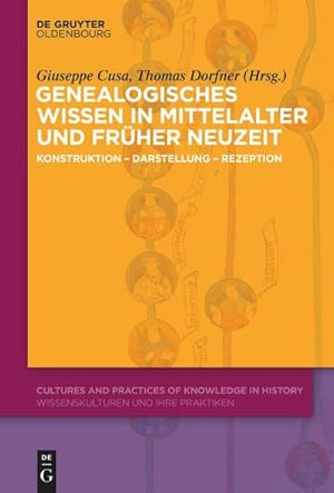 Seller image for Genealogisches Wissen in Mittelalter und Frher Neuzeit : Konstruktion - Darstellung - Rezeption for sale by AHA-BUCH GmbH