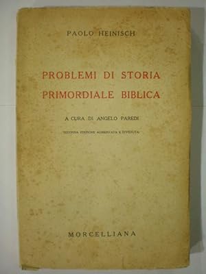Image du vendeur pour Problemi di storia primordiale biblica mis en vente par Librera Antonio Azorn