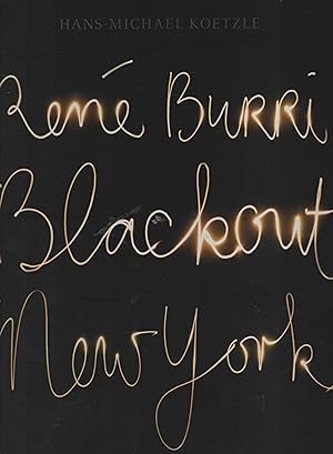 Bild des Verkufers fr Blackout New York : 9. November 1965. Mit einem Text von Hans-Michael Koetzle. zum Verkauf von Antiquariat Dirk Borutta