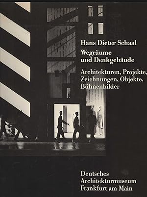 Seller image for Wegrume und Denkgebude. Architekturen, Projekte, Zeichn., Objekte, Bhnenbilder. Deutsches Architekturmuseum, Frankfurt am Main. Herausgeber: Deutsches Architekturmuseum, im Auftrag der Stadt Frankfurt am Main, Dezernat Kultur und Freizeit, Amt fr Wissenschaft und Kunst. for sale by Antiquariat Dirk Borutta