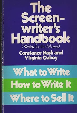 Seller image for Screen-Writer's Handbook. (Writing for the Movies). What to wirte/How to write it/Where to sell it. (= Perennial Libary). for sale by Antiquariat Dirk Borutta