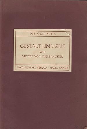 Bild des Verkufers fr Gestalt und Zeit. (= Die Gestalt Heft 7). zum Verkauf von Antiquariat Dirk Borutta