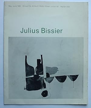 Seller image for Julius Bissier:. Gimpel Fils, London May-June 1963. for sale by Roe and Moore