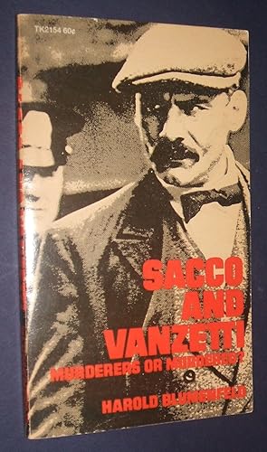 Sacco and Vanzetti Murderers or Murdered? // The Photos in this listing are of the book that is o...