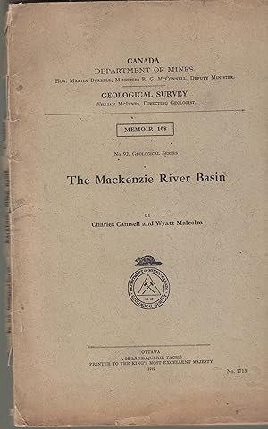 Bild des Verkufers fr The Mackenzie River Basin zum Verkauf von PRISCA