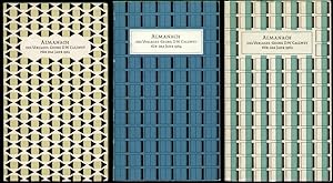 Drei Almanache des Verlages Georg D.W. Callwey: für das Jahr 1961, 1962, 1964.