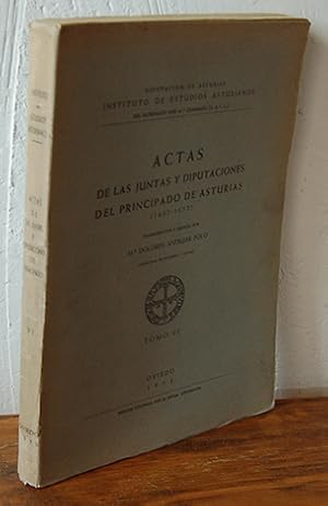 Seller image for ACTAS DE LAS JUNTAS Y DIPUTACIONES DEL PRINCIPADO DE ASTURIAS. Tomo IV (1640-1644) for sale by EL RINCN ESCRITO