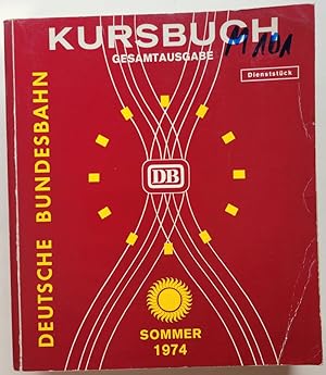 Kursbuch Gesamtausgabe Sommer 1974.