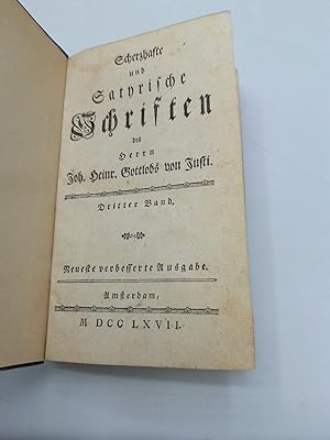 Scherzhafte und Satyrische Schriften. 3. Band