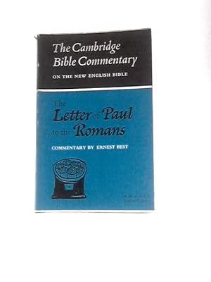 Bild des Verkufers fr The Letter of Paul to the Romans zum Verkauf von World of Rare Books