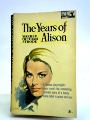 Bild des Verkufers fr The Years of Alison zum Verkauf von World of Rare Books