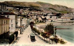 POSTAL PV08633: Le Boulevard de la Condamine, Monte Carlo