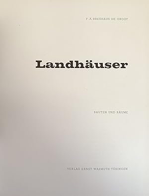 Seller image for LANDHAUSER for sale by libreria minerva