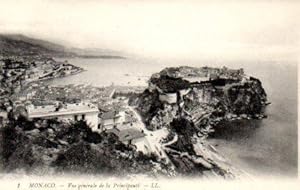 POSTAL PV08663: Vue generale de la Principaute, Monaco