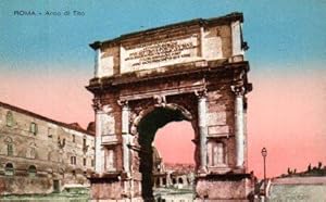 POSTAL PV08675: Arco di Tito, Roma