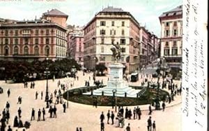 POSTAL PV08659: Piazza Corvetto, Genova