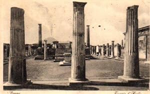 POSTAL PV08654: Templo d´Apollo, Pompei