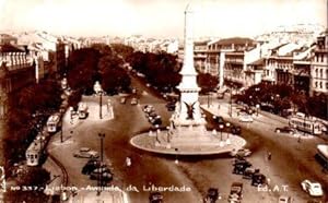 Bild des Verkufers fr POSTAL PV08390: Avenida da Liberdade, Lisboa zum Verkauf von EL BOLETIN